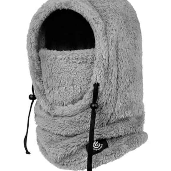 Fleece Ski Mask Balaclava Neck Warmer Helmet Cover Unisex Cold Weather - Picture 2 of 7
